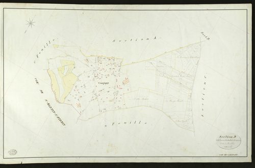 Campigny. Section D _ de la Licorne et du Moulin de Campigny _ 2e de 3 Feuilles