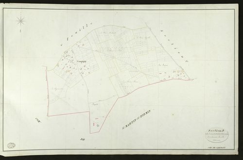 Campigny. Section D _ de la Licorne et du Moulin de Campigny _ 3e et dernière Feuille