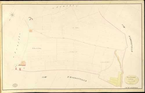 Canappeville. Section A _ du Boulay _ 2e de 4 Feuilles