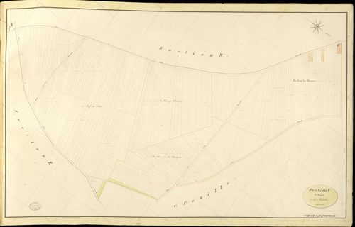 Canappeville. Section C _ de Noyon _ 1re de 3 Feuilles
