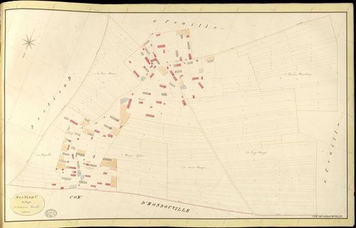 Canappeville. Section C _ de Noyon _ 3e et dernière Feuille