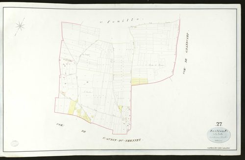 Capelle-les-Grands. Section F _ de la Sévelle _ 2e et dernière Feuille