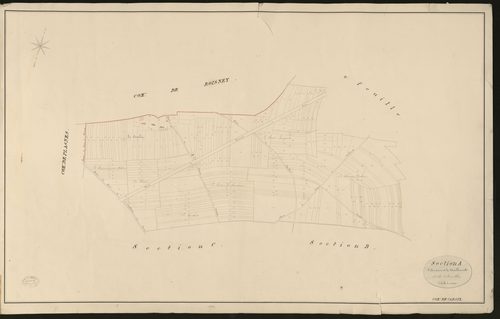 Carsix. Section A _ d'Aucourt et de Malbrouck _ 1re de 2 Feuilles