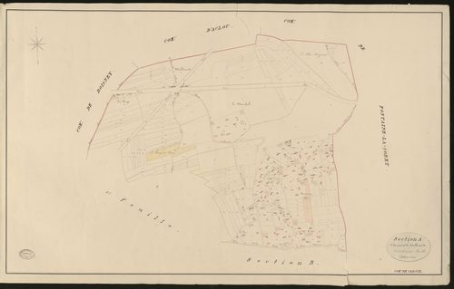 Carsix. Section A _ d'Aucourt et de Malbrouck _ 2e et dernière Feuille