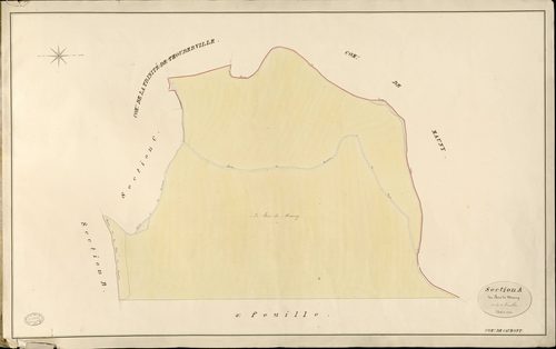 Caumont. Section A _ du Bois de Mauny _ 1re de 2 Feuilles