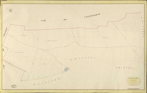 Cesseville. Section B _ des Froments _ 1re de 5 Feuilles
