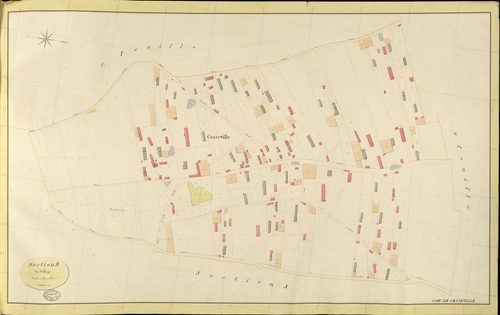 Cesseville. Section B _ du Village _ 2e de 5 Feuilles