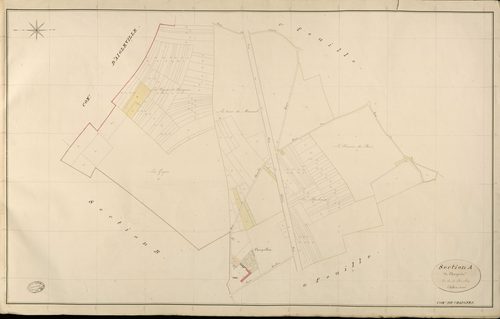 Chaignes. Section A _ de Chaignes _ 2e de 4 Feuilles