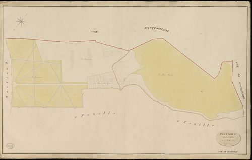 Chambray. Section A _ des Claquets _ 1re de 3 Feuilles