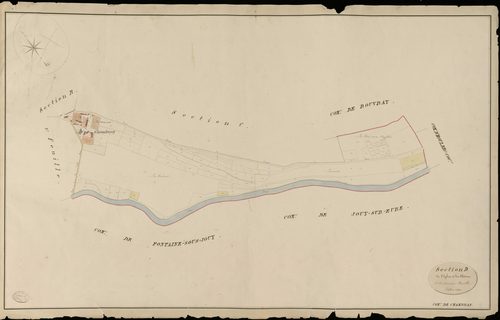 Chambray. Section D _ de l'Eglise et du Château _ 2e et dernière Feuille