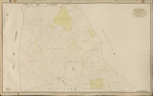 Champigny-la-Futelaye. Section A _ de la Mare du Vivier _ Feuille Unique