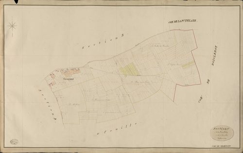Champigny-la-Futelaye. Section C _ de la Breuillette _ 1re de 2 Feuilles