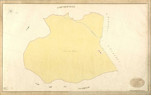 Chapelle-du-bois-des-Faulx (La). Section A _ de l'Eglise _ 1re de 5 Feuilles