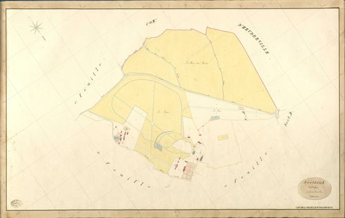 Chapelle-du-bois-des-Faulx (La). Section A _ de l'Eglise _ 2e de 5 Feuilles
