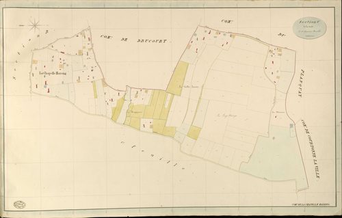 Chapelle-Hareng (La). Section C _ de la Lande _ 2e et dernière Feuille