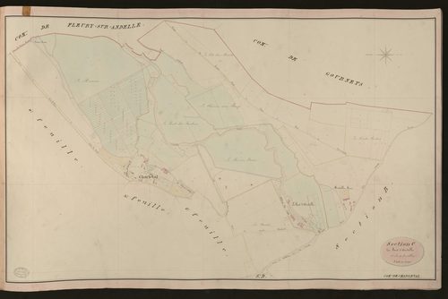 Charleval. Section C _ du Pont d'Andelle _ 1re de 4 Feuilles