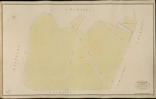 Chéronvilliers. Section A _ de la Forêt _ 6e de 7 Feuilles