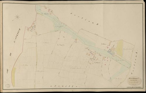 Chéronvilliers. Section C _ des Martins _ 1re de 3 Feuilles
