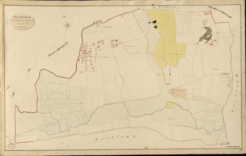 Cintray. Section A _ de la Mantelonnière et du Moulin _ 1re de 2 Feuilles
