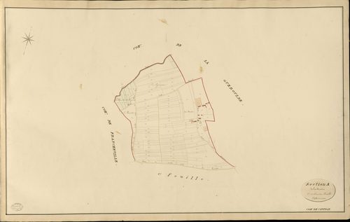 Cintray. Section A _ de la Cornière _ 2e et dernière Feuille