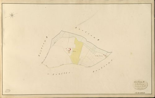 Cintray. Section D _ du Grand Cuisiney _ 2e et dernière Feuille