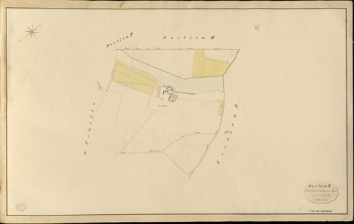Cintray. Section E _ de la Motte et de Beaumarchais _ 1re de 2 Feuilles
