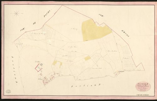 Civières. Section A _ d'Aubigny et du Chesney _ Feuille Unique