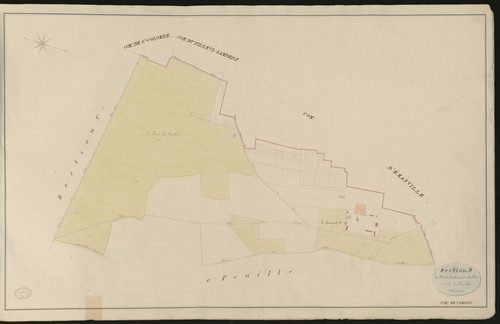 Combon. Section D _ du Bois de Combon et de la Prée _ 1re de 2 Feuilles