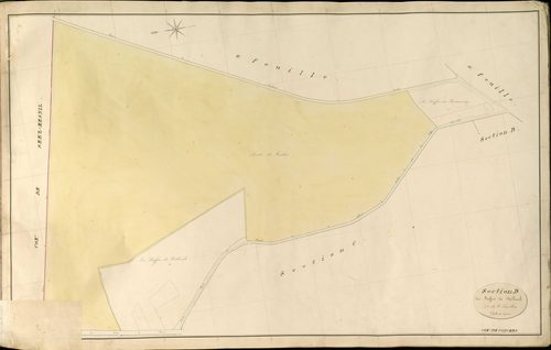 Conches-en-Ouche. Section D _ des Fieffes de Valleuil _ 1re de 6 Feuilles