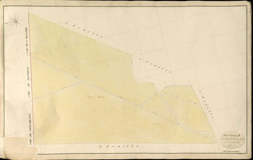 Conches-en-Ouche. Section D _ de la Vallée de la Maison Verte _ 3e de 6 Feuilles