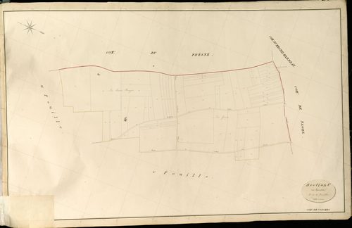 Conches-en-Ouche. Section C _ des Gériots _ 3e de 4 Feuilles