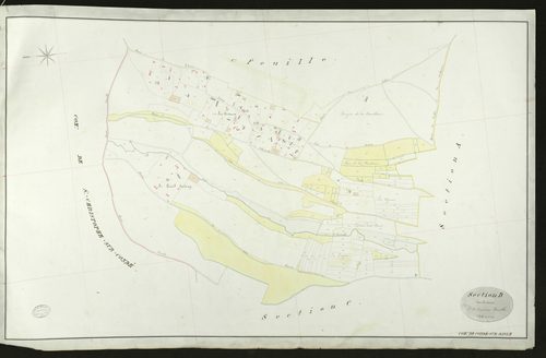 Condé-sur-Risle. Section D _ des Certaux _ 2e et dernière Feuille