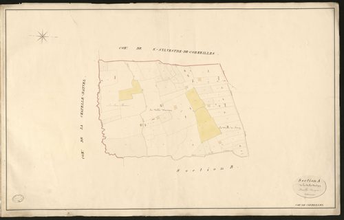Cormeilles. Section A _ de la Vallée Martigny _ Feuille Unique