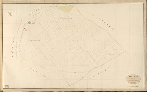Corneuil. Section B _ du Perré _ 4e et dernière Feuille