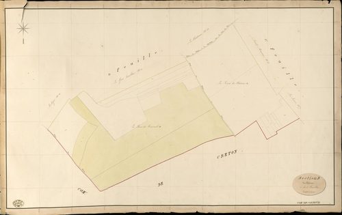 Corneuil. Section D _ du Château _ 2e de 3 Feuilles