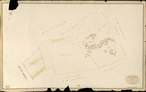 Corneuil. Section D _ du Château _ 3e et dernière Feuille