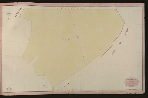 Coudray. Section E _ de la Forêt _ 2e et dernière Feuille