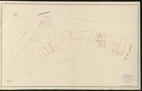 Courbépine. Section D _ du Buisson _ 1re de 2 Feuilles