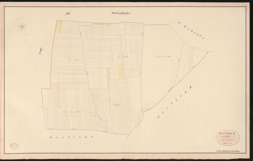 Courcelles-sur-Seine. Section A _ du Catillon _ 1re de 2 Feuilles