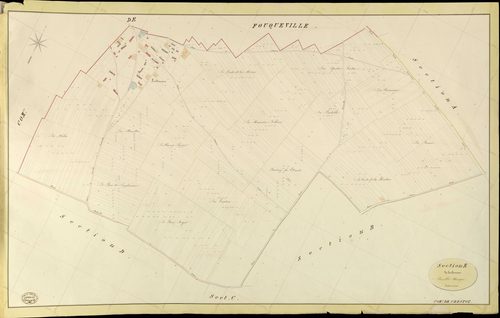 Crestot. Section E _ de Londemare _ Feuille Unique