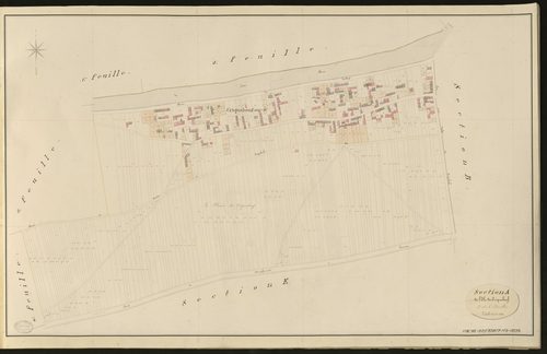 Criquebeuf-sur-Seine. Section A _ de l'Ile de Criquebeuf _ 2e de 5 Feuilles