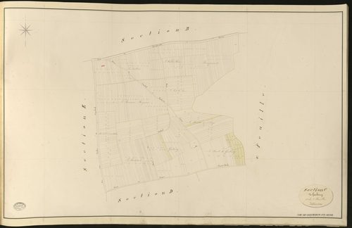 Criquebeuf-sur-Seine. Section C _ de Gaubourg _ 1re de 2 Feuilles