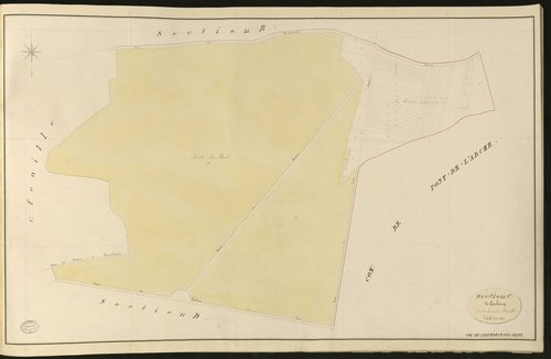 Criquebeuf-sur-Seine. Section C _ de Gaubourg _ 1re de 2 Feuilles
