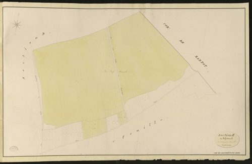 Criquebeuf-sur-Seine. Section E _ des Fiefs Mancels _ 3e et dernier Feuille
