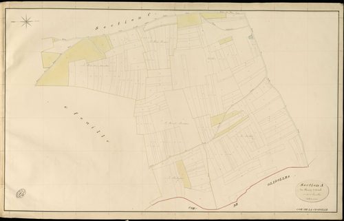 Croisille (La). Section A _ du Chemin d'Oissel _ 1re de 2 Feuilles