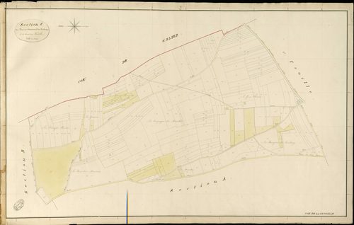 Croisille (La). Section C _ du Bois des Maisons et du Coudray _ 2e et dernière Feuille