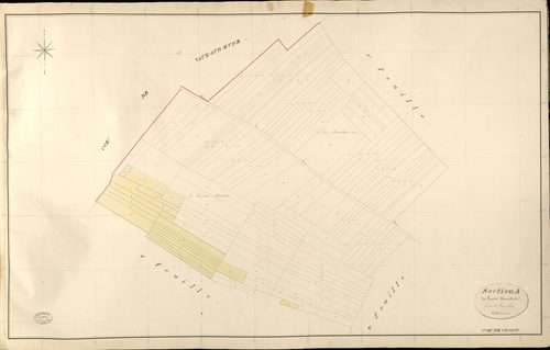 Croisy-sur-Eure. Section A _ des Marettes _ 3e de 4 Feuilles