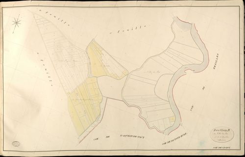Croisy-sur-Eure. Section B _ de l'Ile du Bié _ 4e de 5 Feuilles