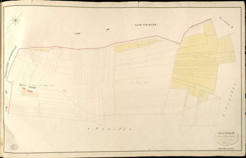Croisy-sur-Eure. Section D _ de la Boulaie Marion _ 1re de 3 Feuilles