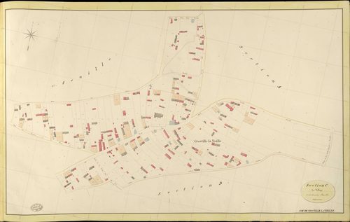 Crosville-la-Vieille. Section C _ du Village _ 2e et dernière Feuille